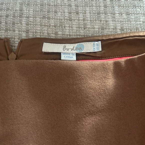 Boden Brown and Black Mini Skirt - Picture 2 of 6